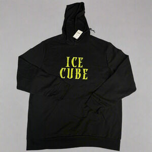 Ice Cube Men’s Hoodie Black Pullover Graphic Size XL New